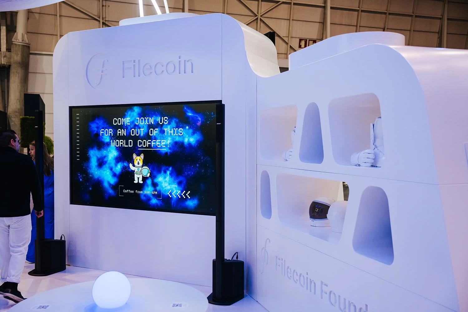 The Filecoin Station at Web Summit