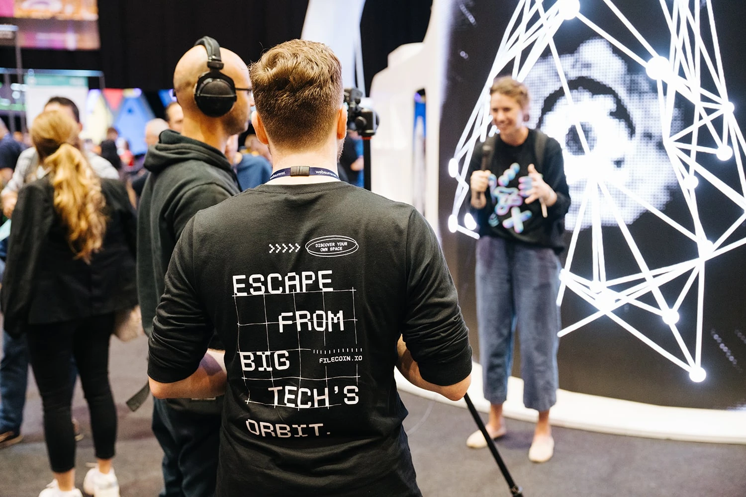 The Filecoin Station at Web Summit