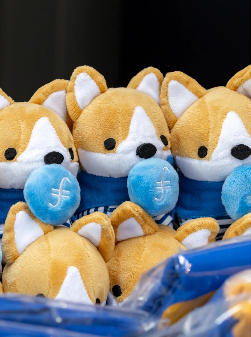 Filecoin Corgi - event-themed edition design