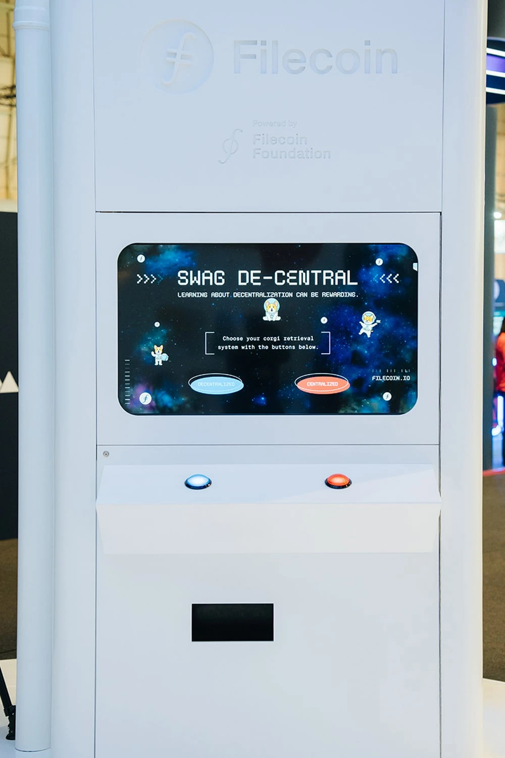 The Filecoin Station at Web Summit