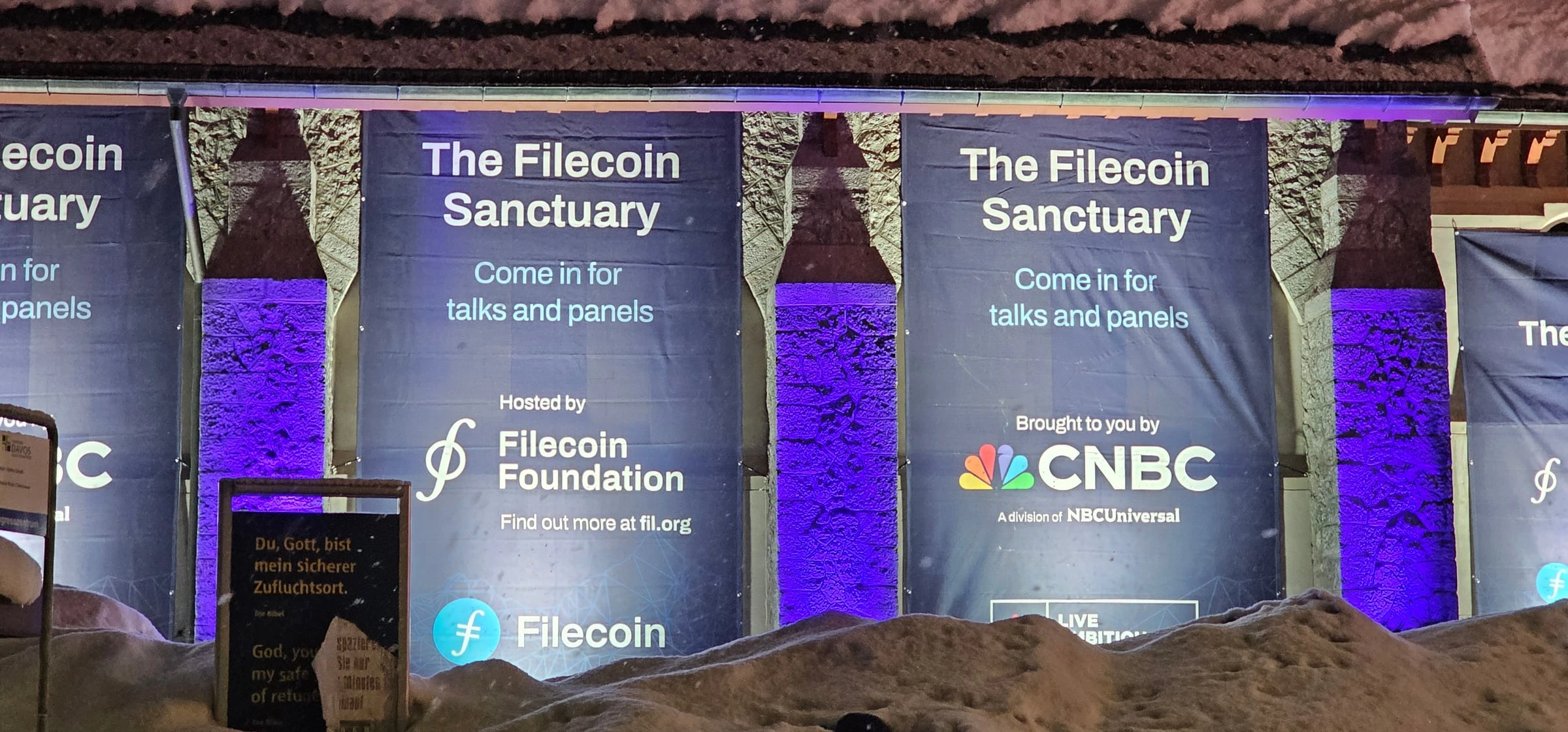 The Filecoin Sanctuary at Davos