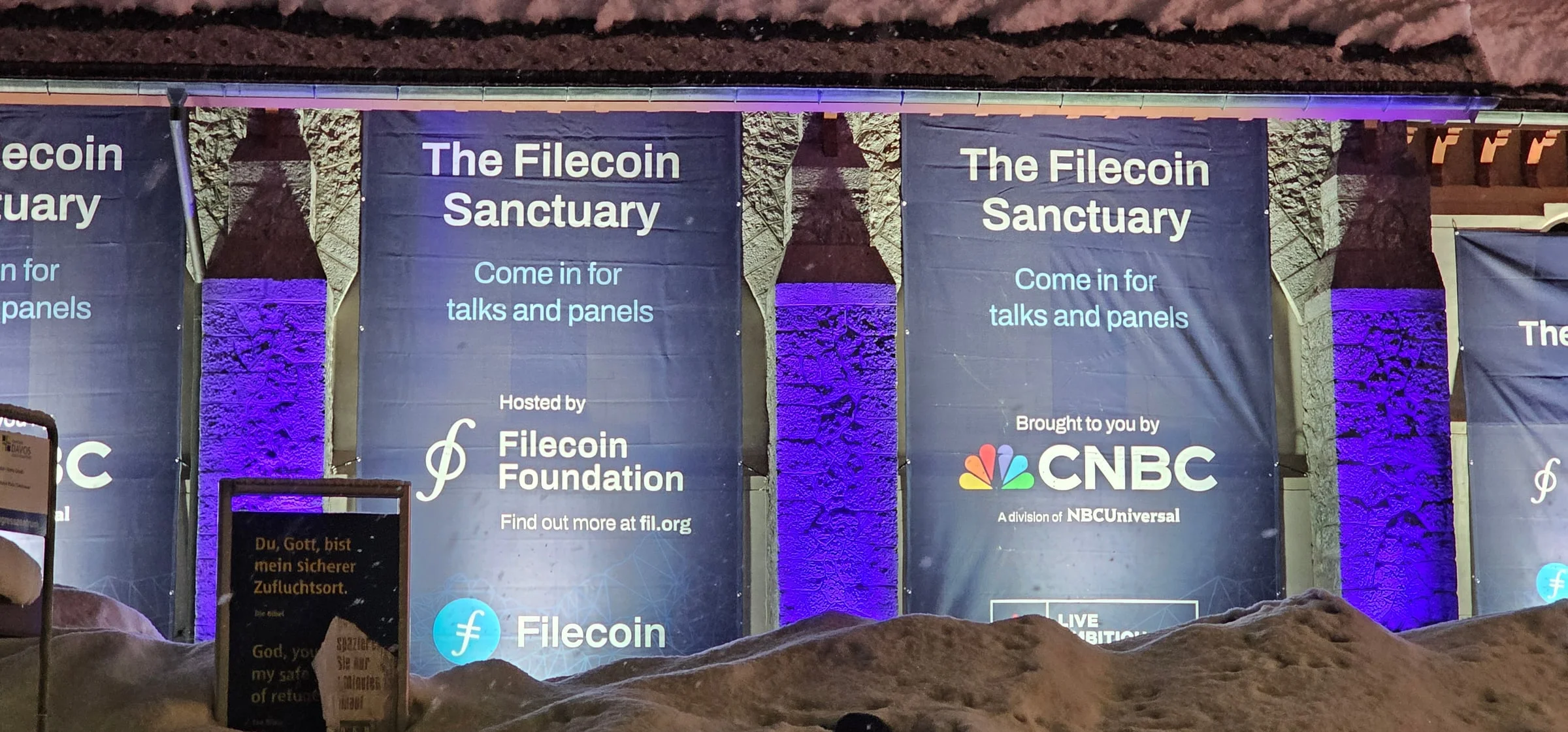 The Filecoin Sanctuary at Davos