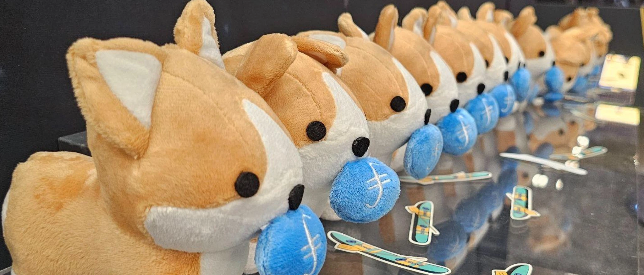 Filecoin Corgi plush collectibles