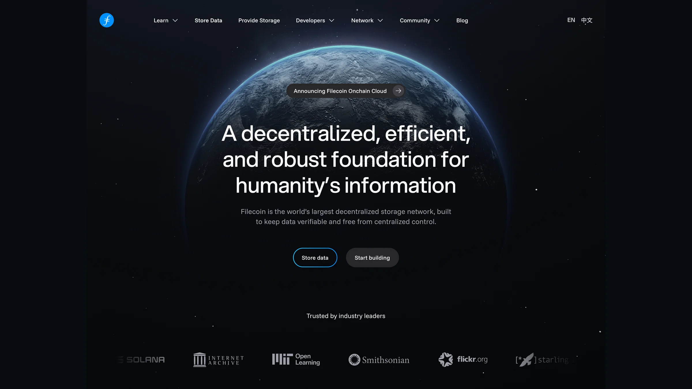 Filecoin brand refresh key visual