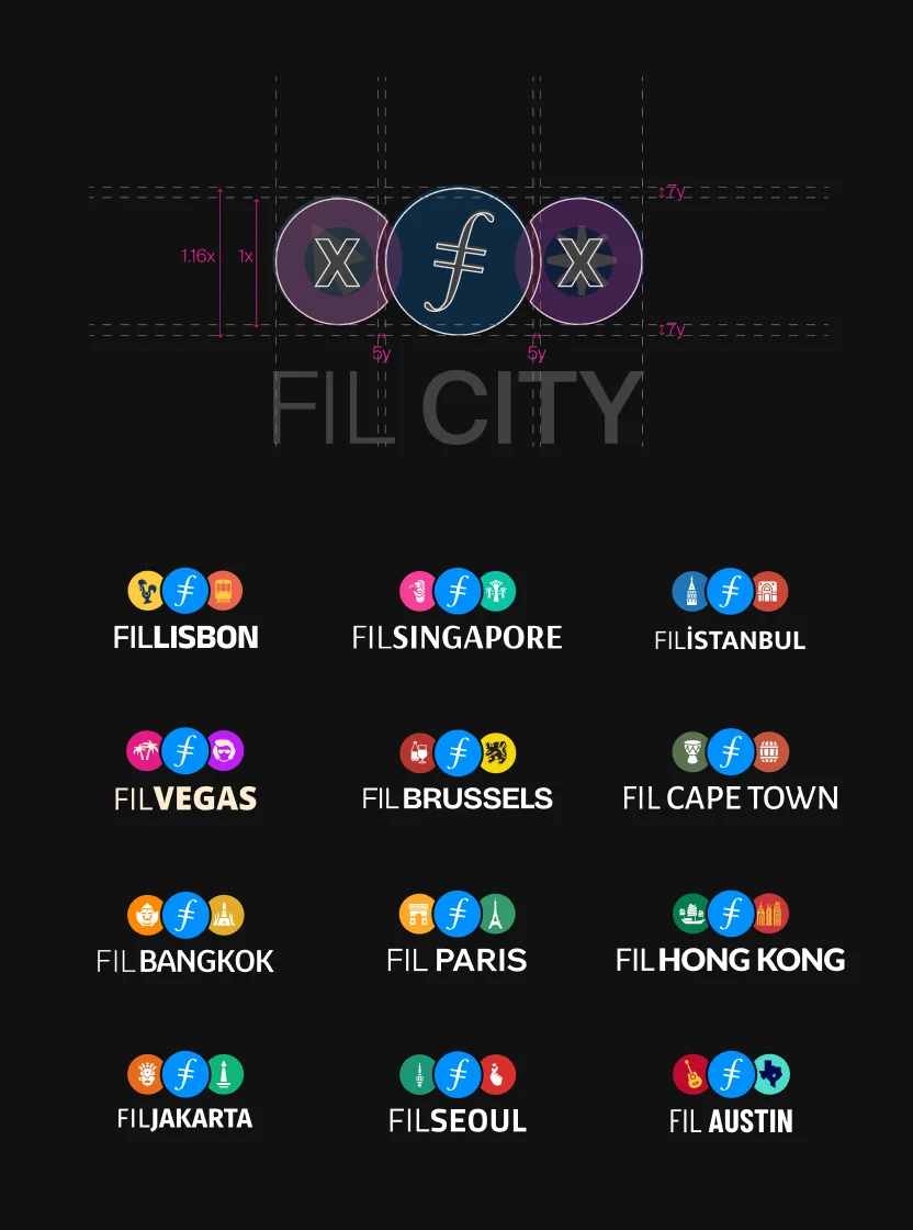 FIL City event brand system